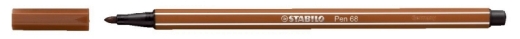Premium-Filzstift Pen 68 - rötel